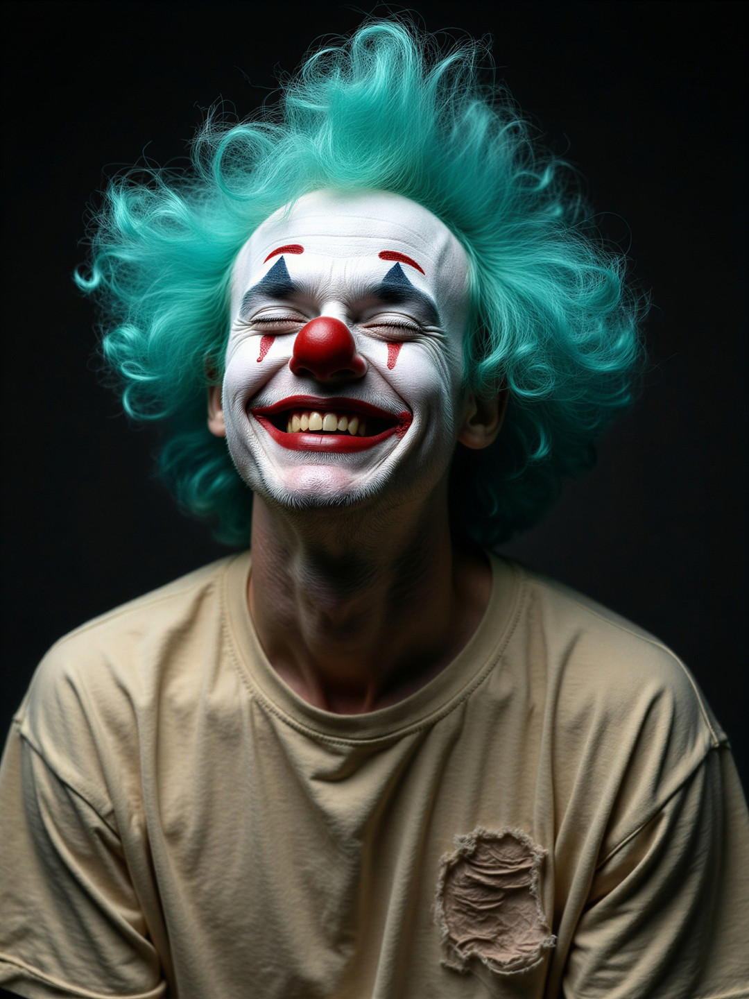 Różne style męskich sesji halloweenowych