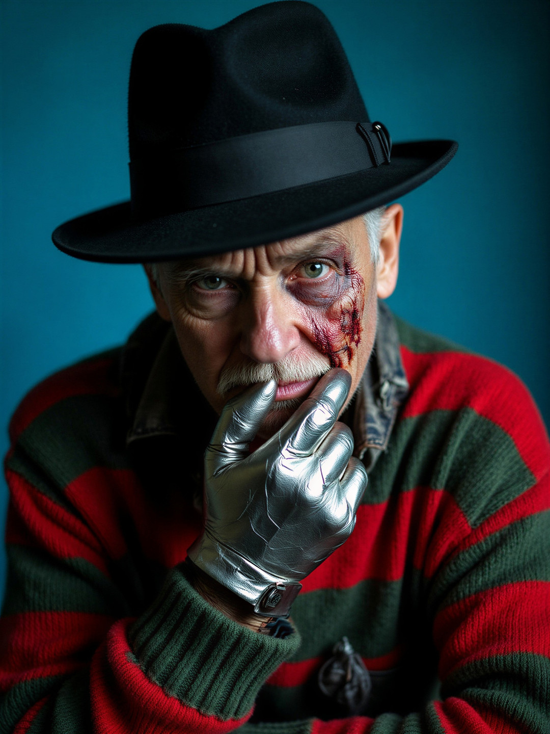 Przykład profesjonalnego męskiego zdjęcia w klimacie Halloween