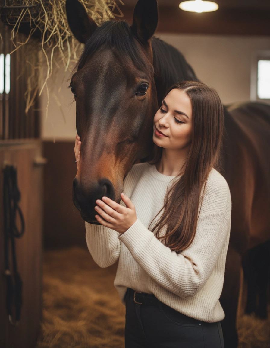 Różne style sesji z koniem