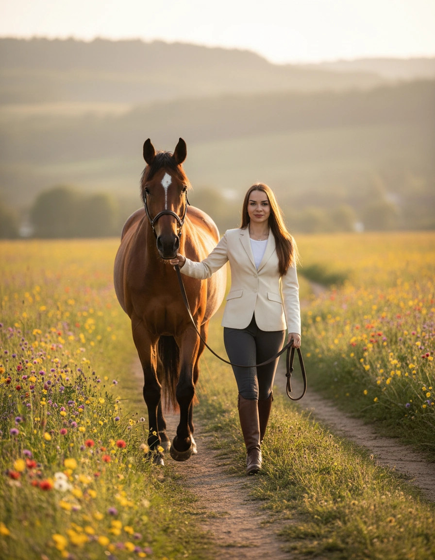 Profesjonalne zdjęcie z koniem