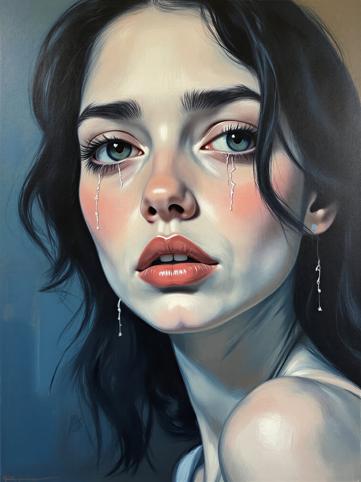 Płaczaca Kobieta Picasso Obraz Kubizm Łzy Portret Emocje