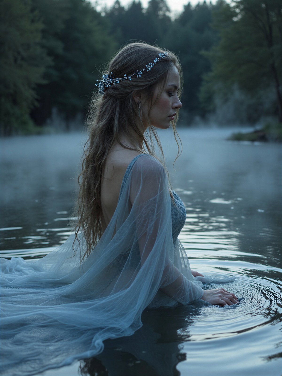 Kobieta Z Jeziora Tajemnica Legenda Polska Opowieść