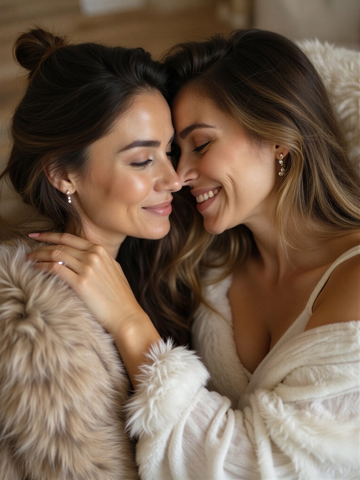 Kobieta Szuka Kobiety Lesbijska Para Relationship Miłość Razem