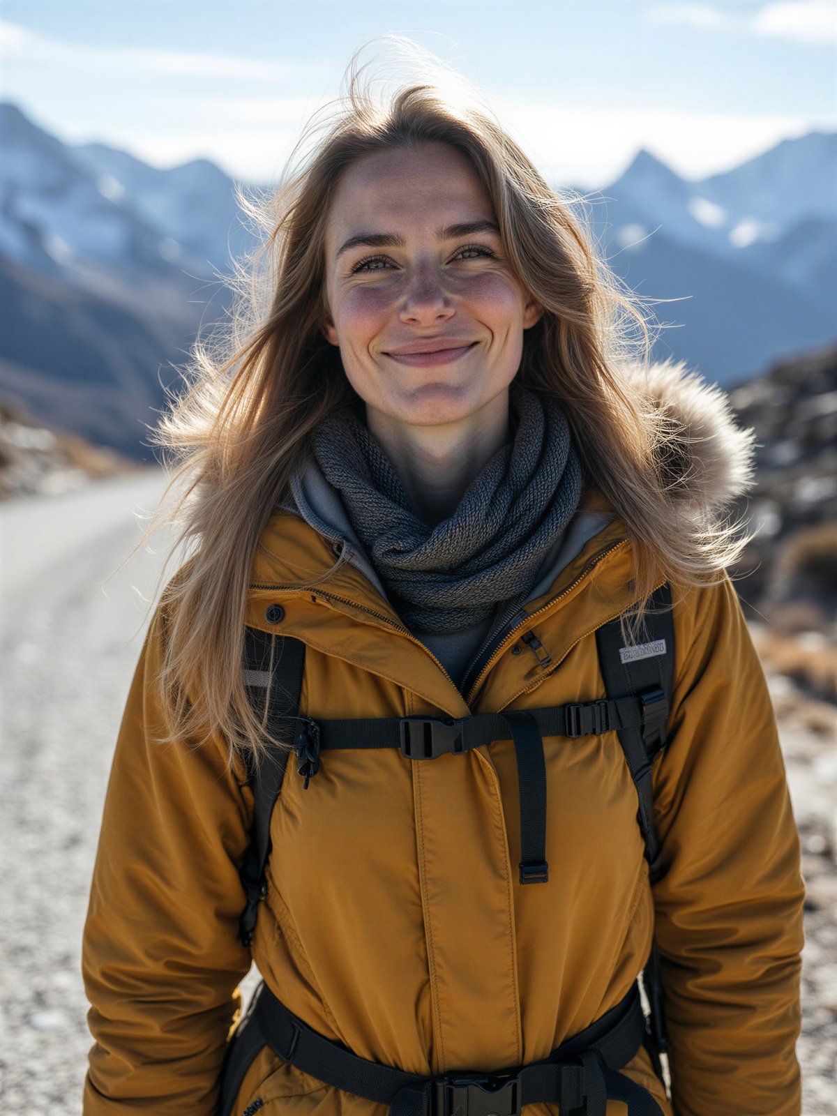 Kobieta Na Końcu Świata Podróże Aventura Dziewczyna Wędrówka