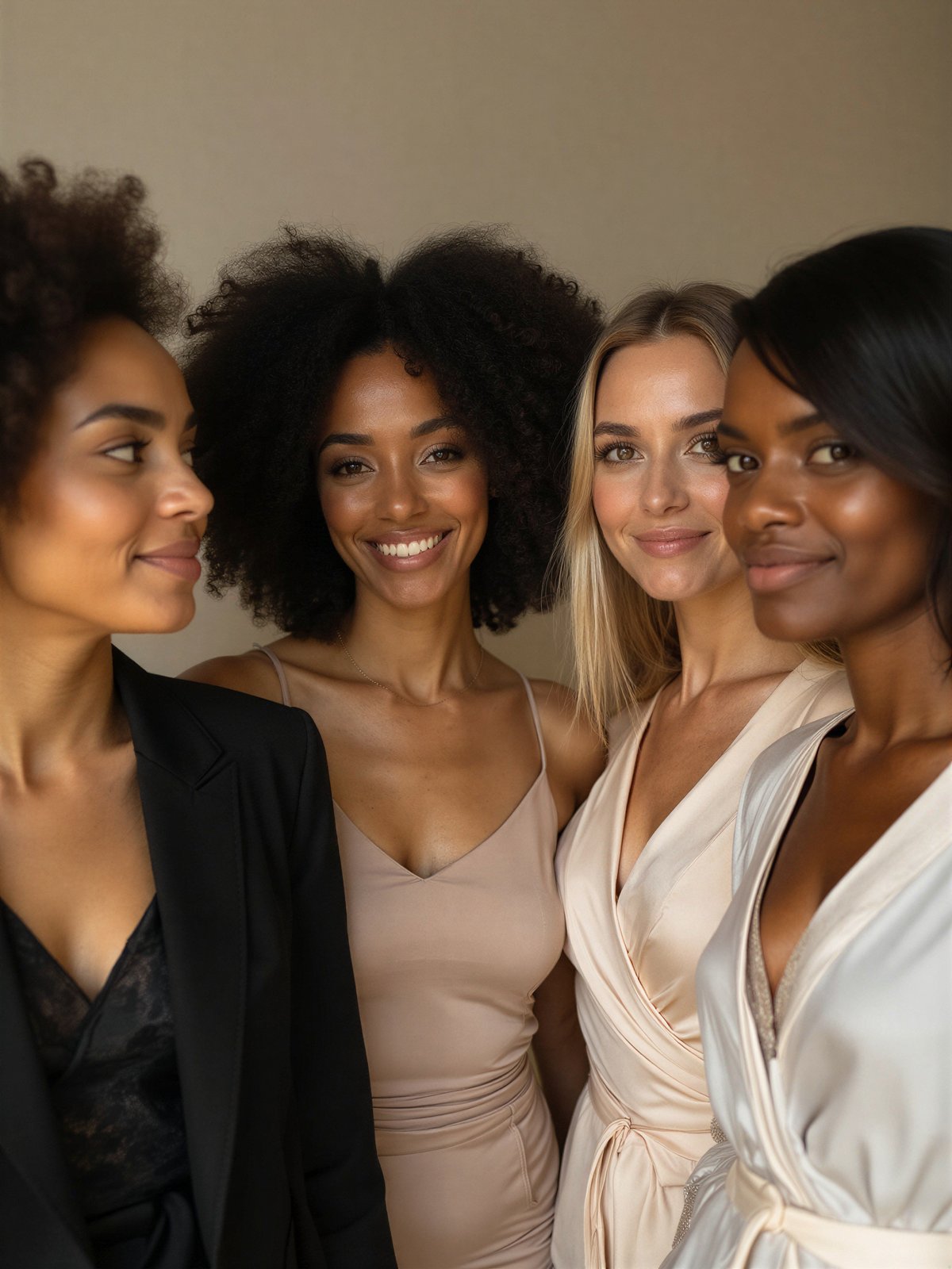 Kobieta Kobiecie Solidarność Wspólnota Wsparcie Razem Portret