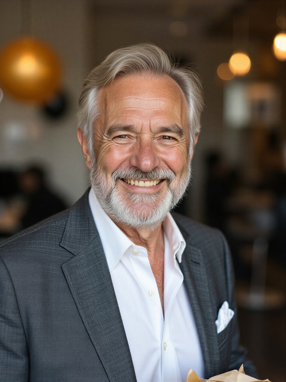 Prezent Dla 50 Latka Mężczyzna Dojrzały Szczęśliwy Jubileusz