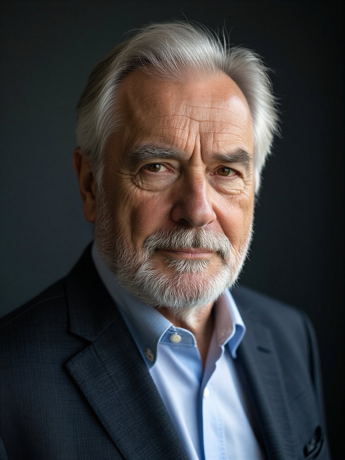 Numerologiczna 9 Mężczyzna Mądry Dojrzały Doświadczony Portret